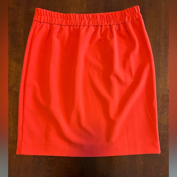 Skies Are Blue Red Tulip Hem Pull On Skirt - Picture 5 of 8